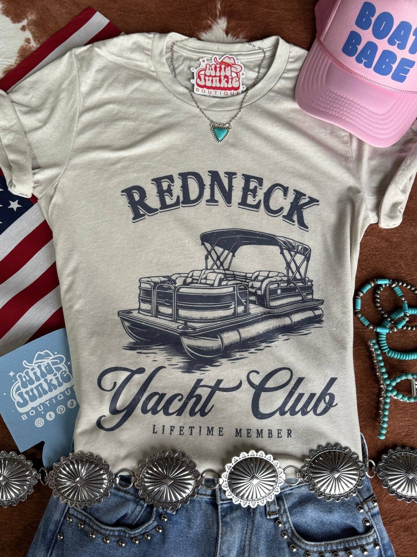 The Redneck Yacht Club Graphic Tee