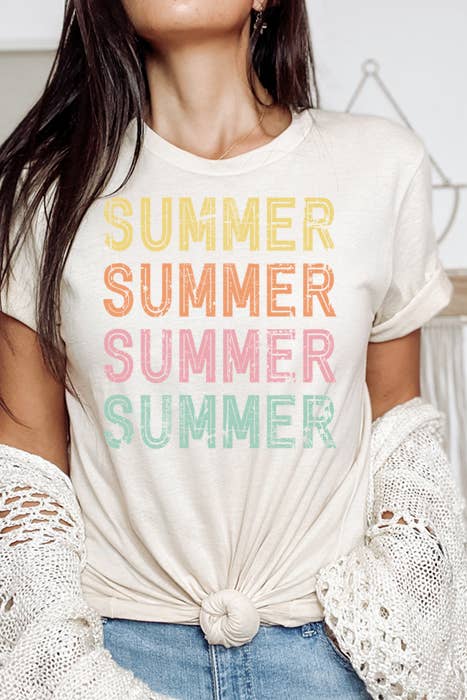 Summer on Repeat Graphic Tee