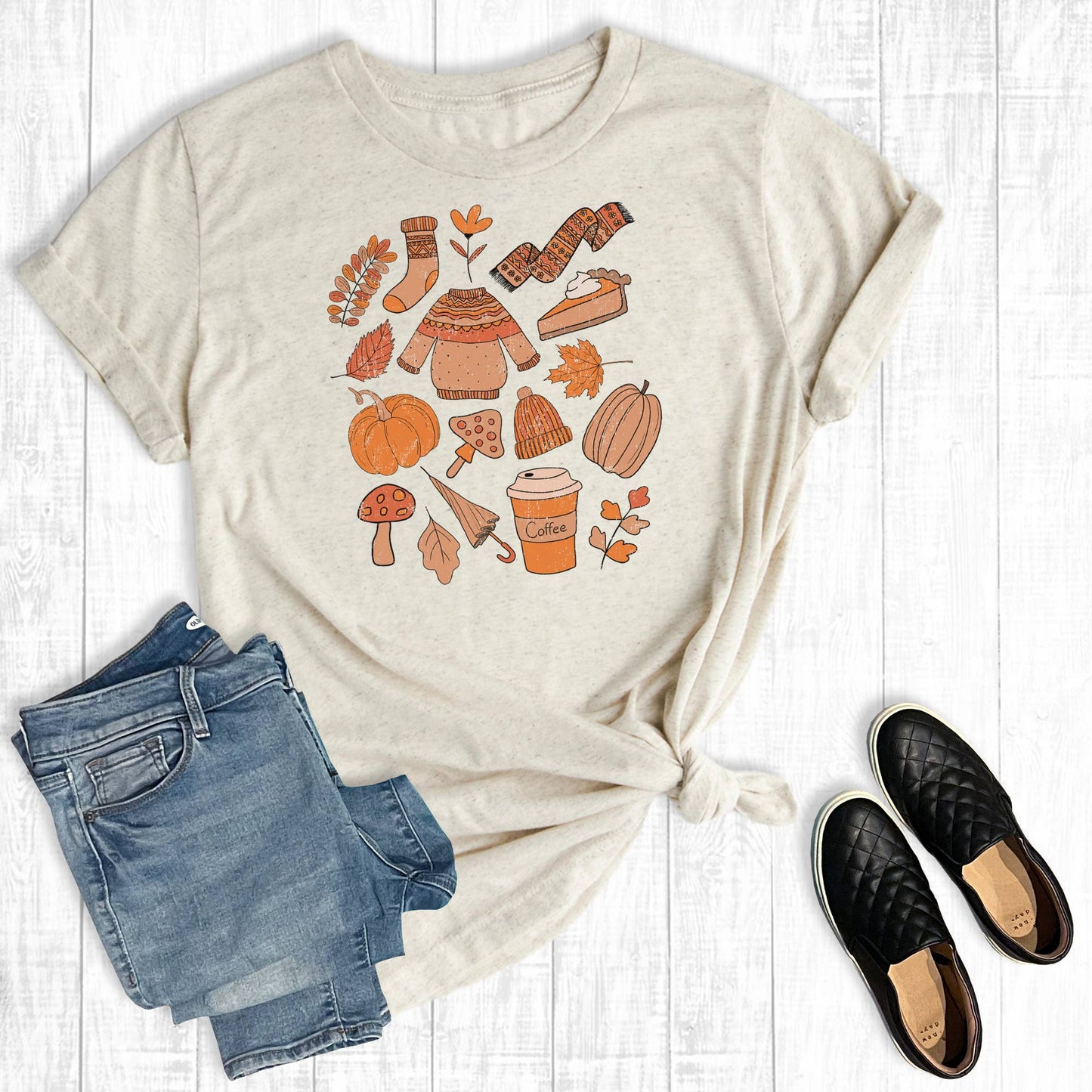 Fall Doodles Graphic Tee