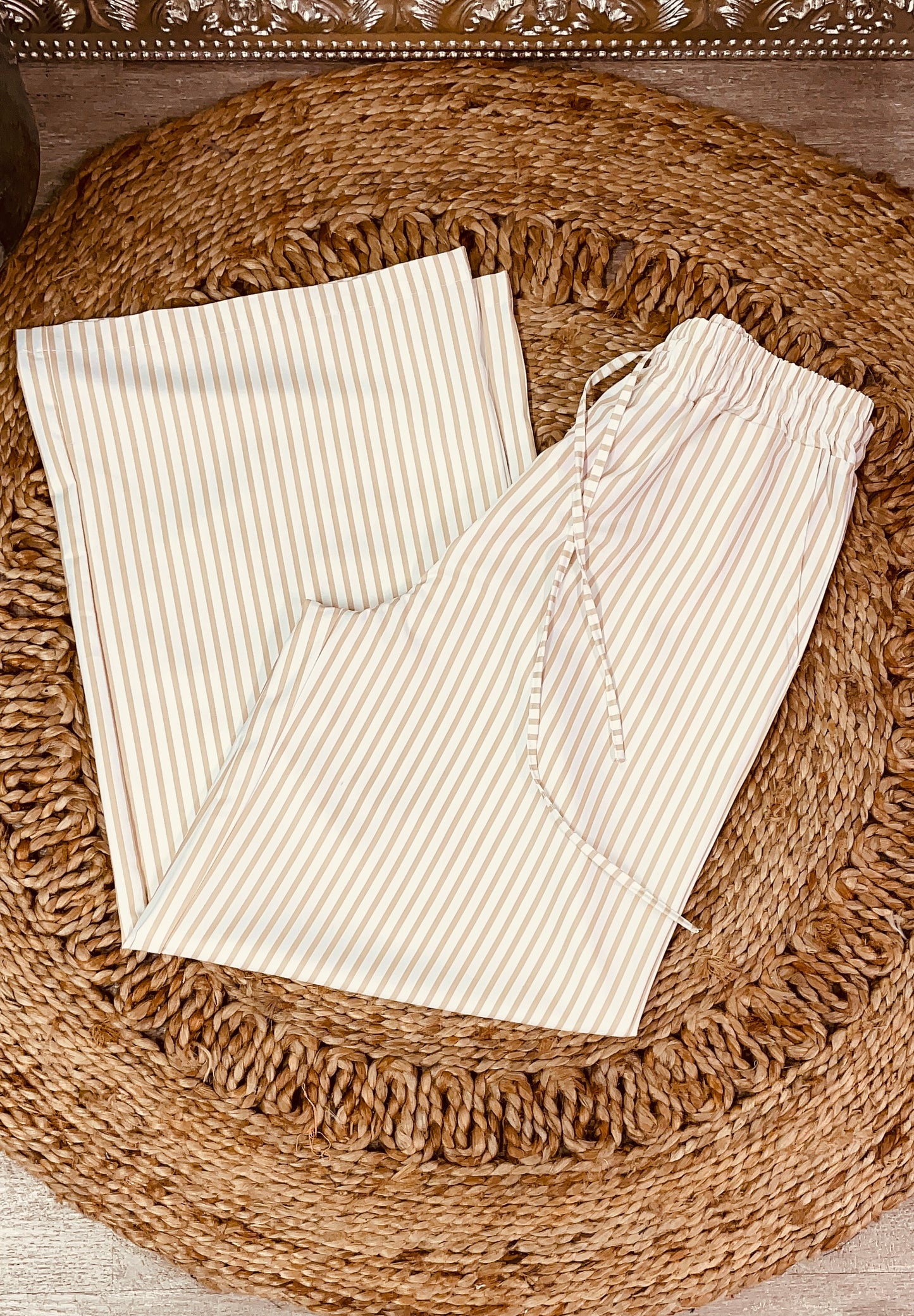 Striped Flowy Pants
