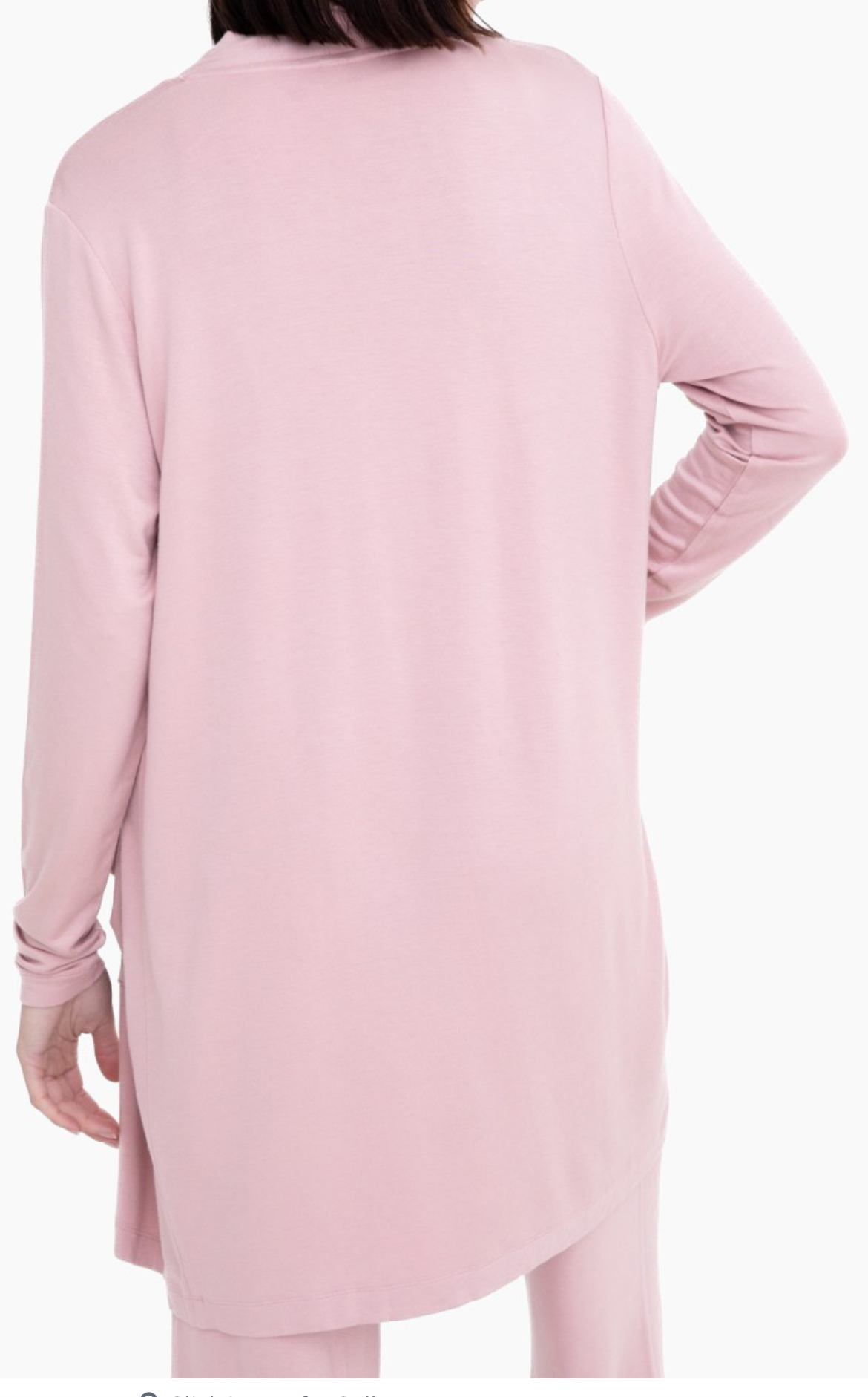 Lounge Open Front Terry Cardigan