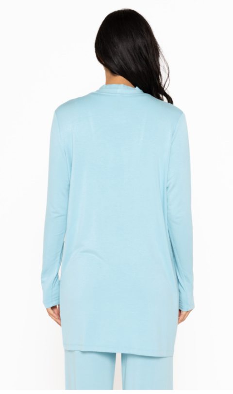 Lounge Open Front Terry Cardigan