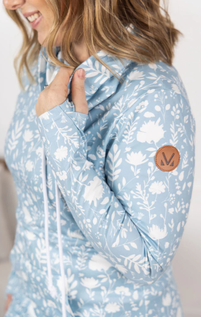 Exclusive MM Dreamy Meadows Funnel Neck Sweatshirt