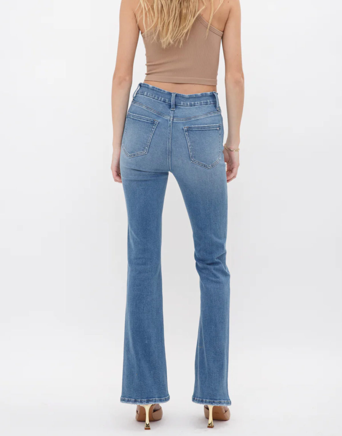 Mica High Rise Boot Cut Jeans