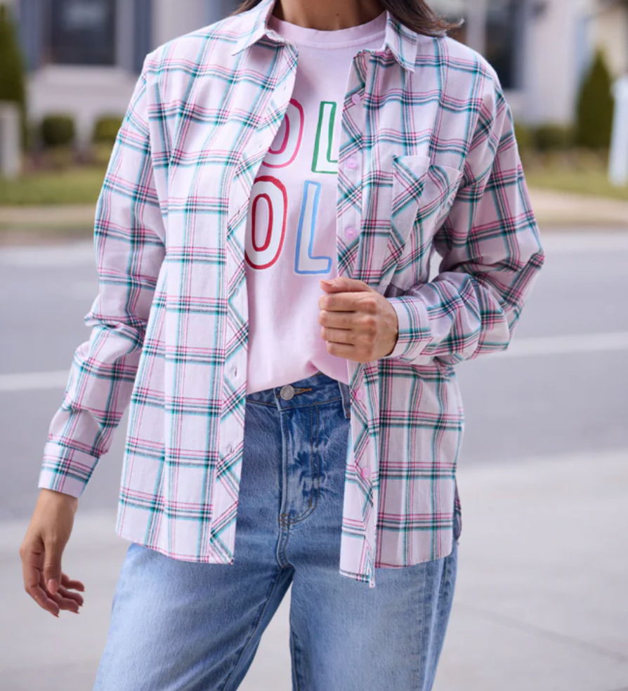 Pink Christmas Plaid