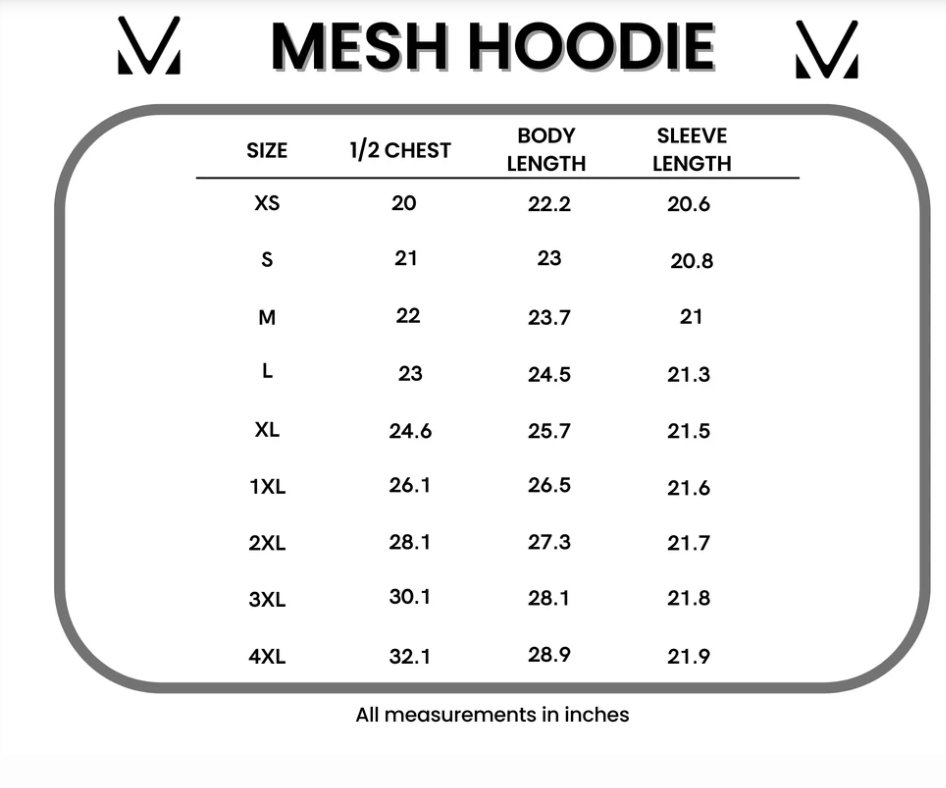 American Stars Mesh Hoodie