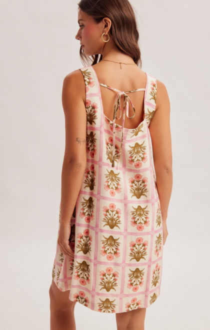 Secret Garden Floral Mini Dress