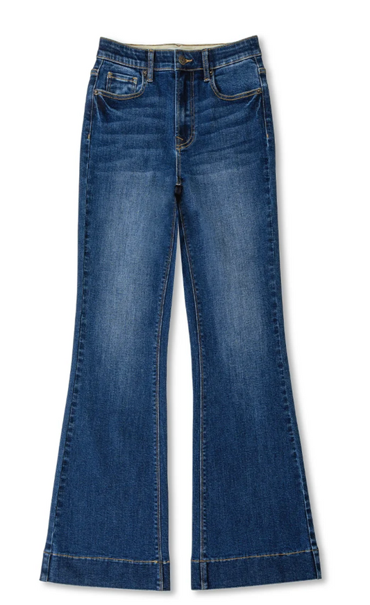 Curve Appeal Tummy Control Flare Jeans
