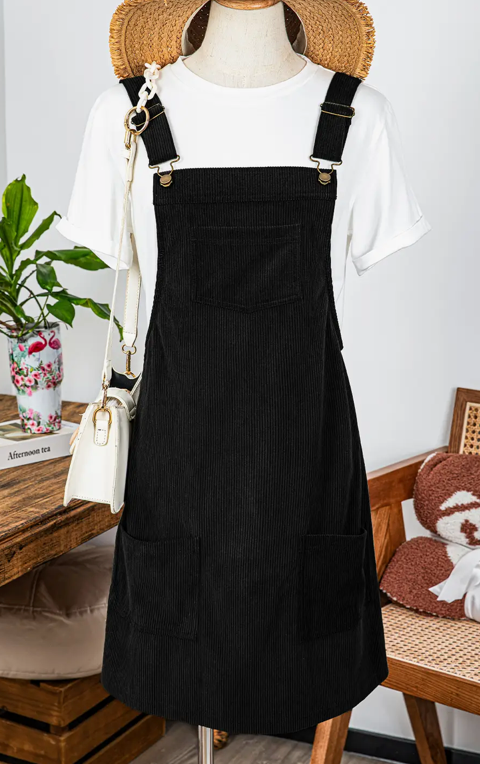 Cordouroy Overall Skirt