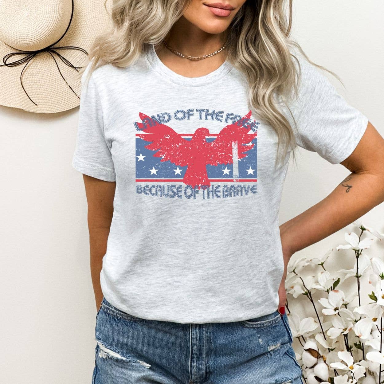 Land of the Free Vintage Graphic Tee