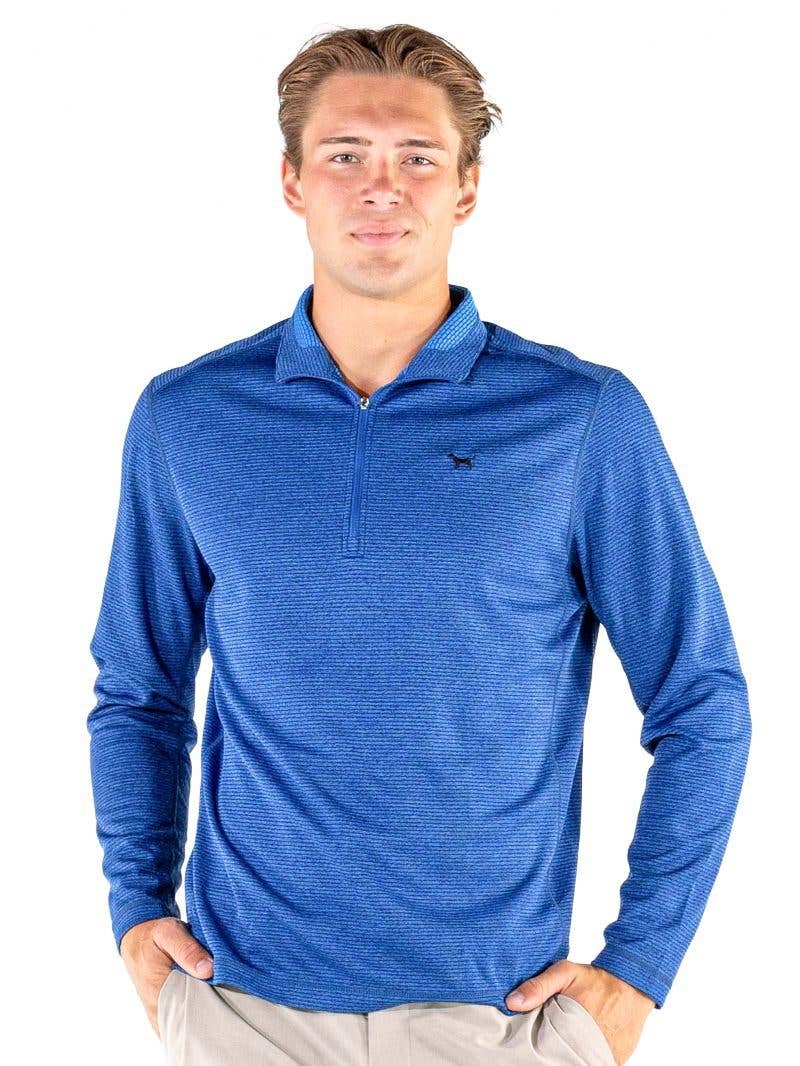 Men's Blue Quarter Zip