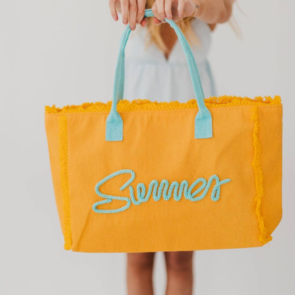 Summer Sunshine Beach Tote Bag