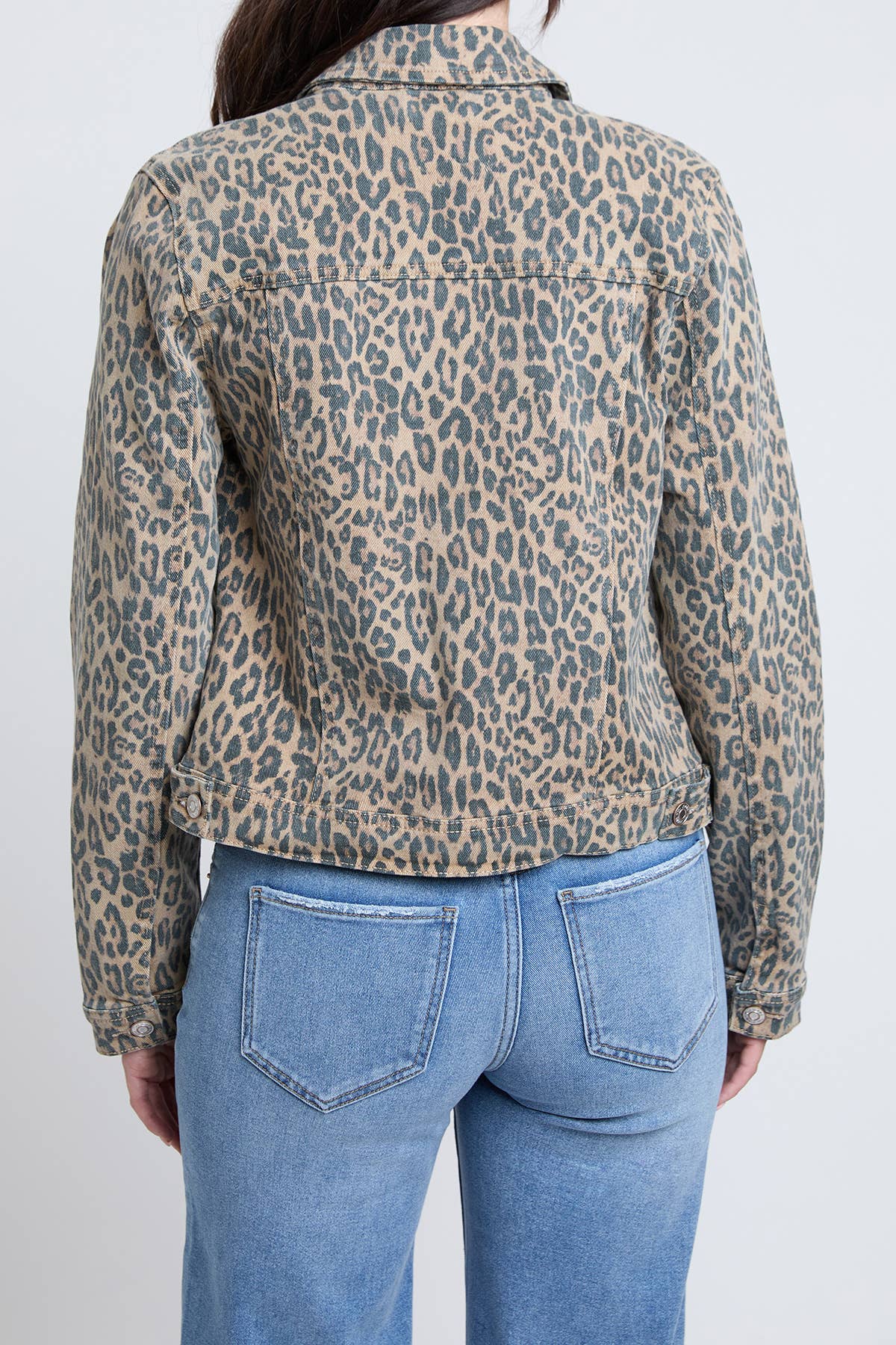 Cheetah Denim Jacket