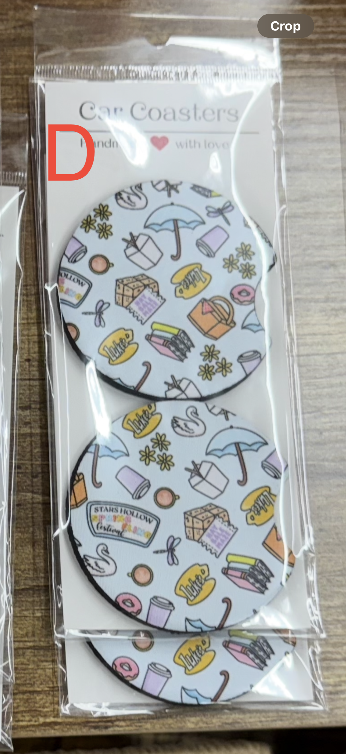 Gilmore Girls Inspired Car Coaster