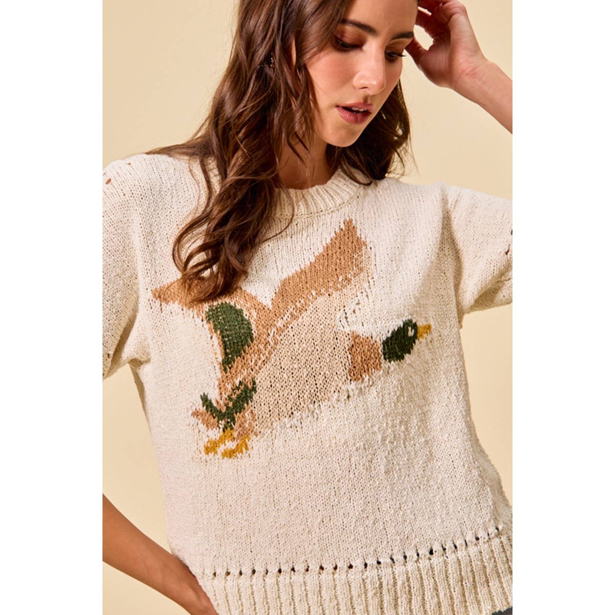 Lucky Duck Sweater Top