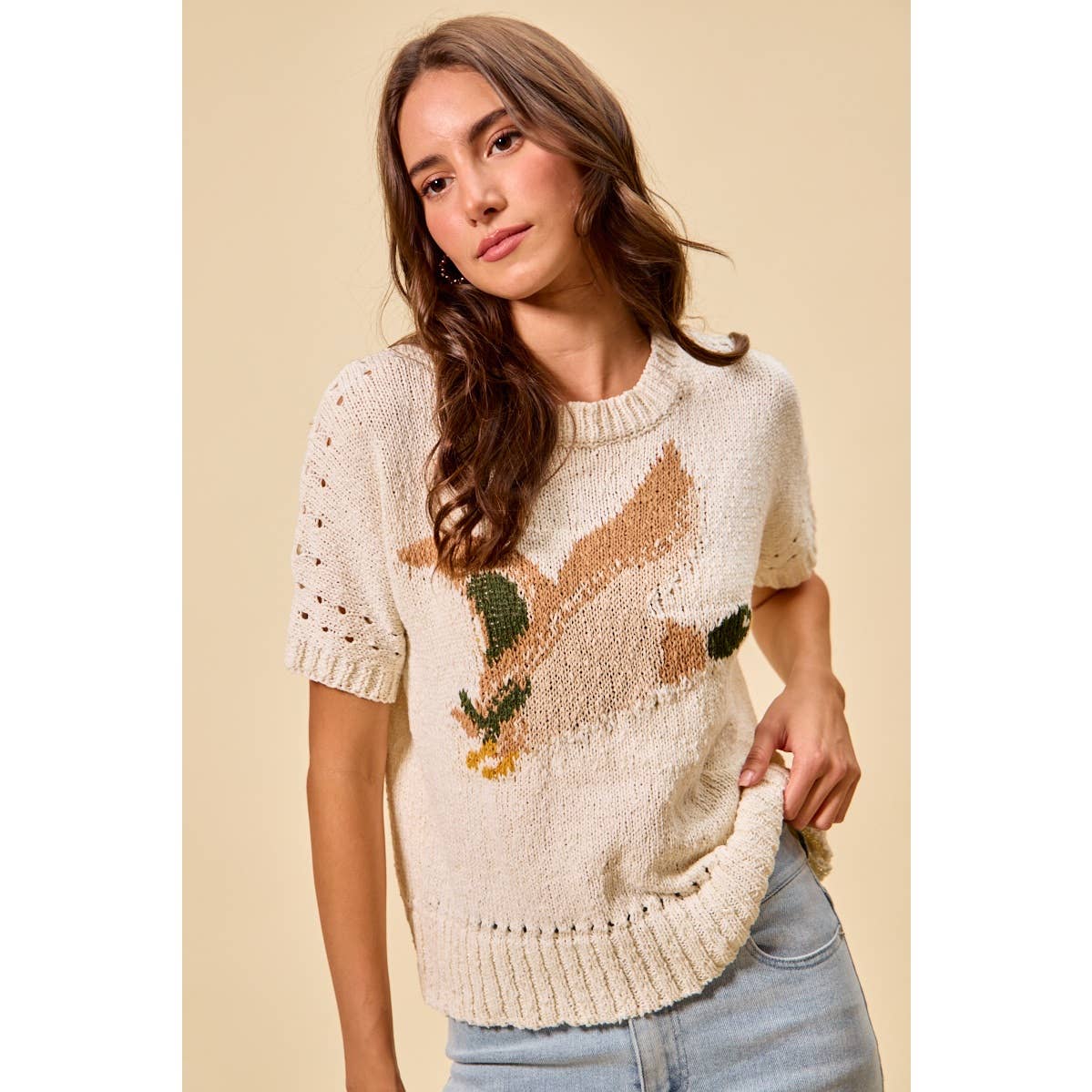 Lucky Duck Sweater Top