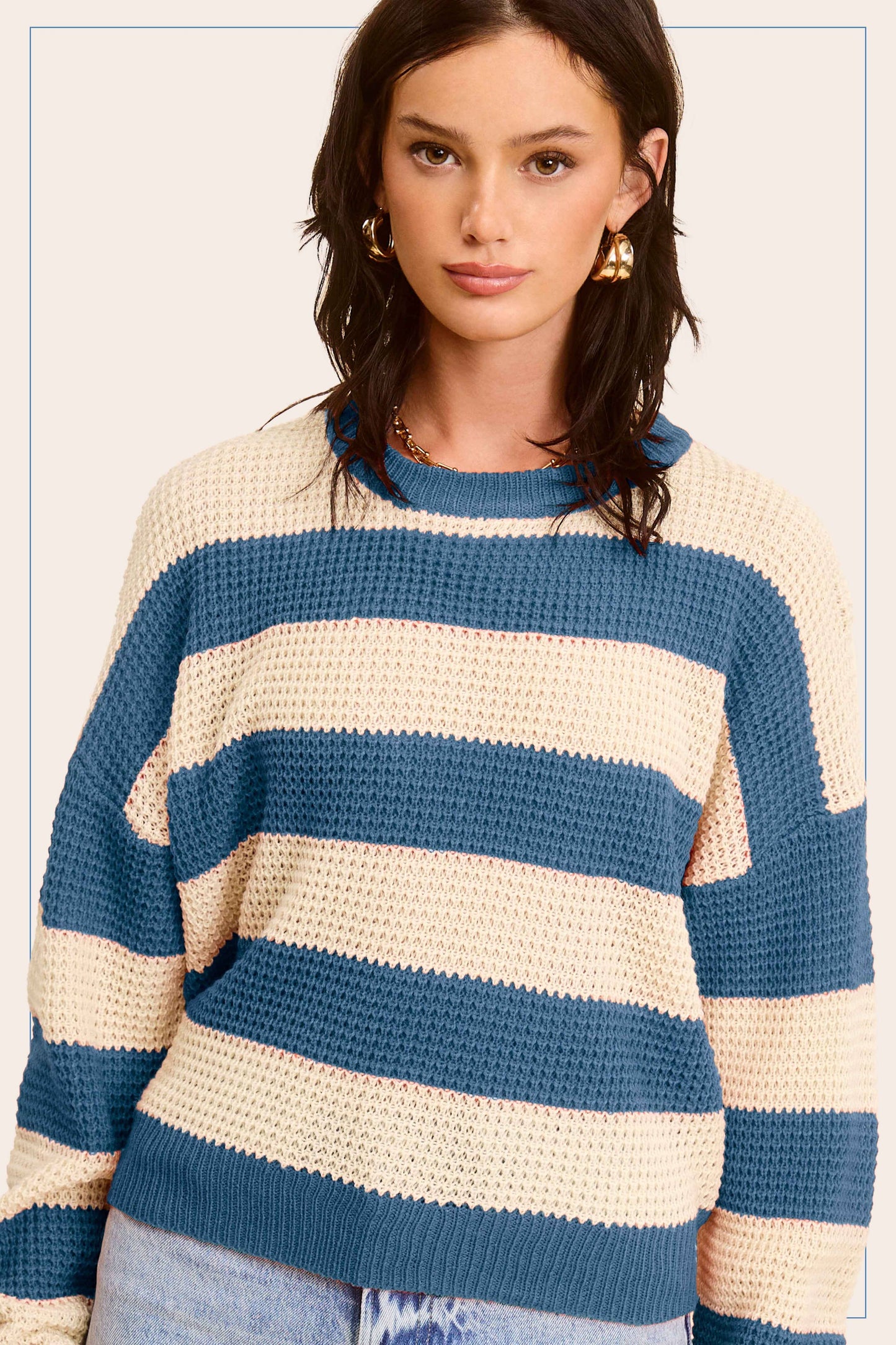 Striped Pullover Sweater