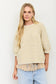 Golden Hour Heathered Knit Sweater