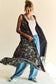 Mixed Floral Border Print Maxi Dress – Wear 3 Ways!