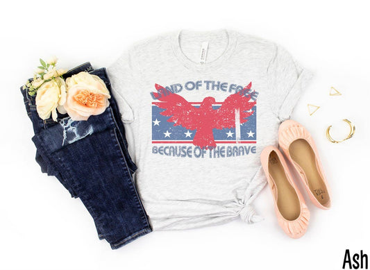 Land of the Free Vintage Graphic Tee