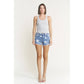 Starry High Rise Denim Shorts
