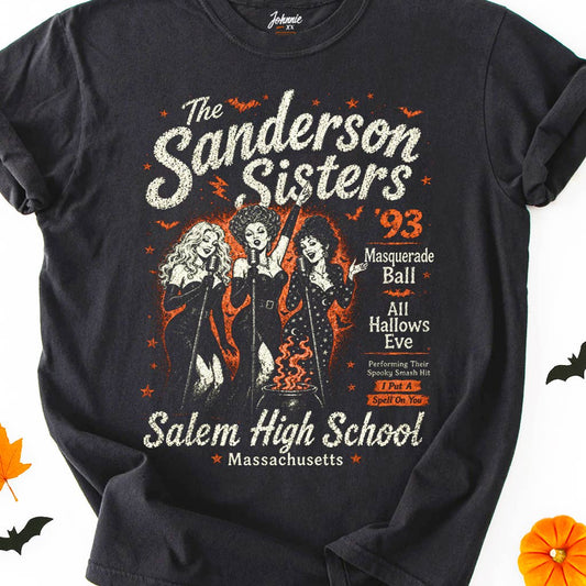 Sanderson Sisters Halloween Hocus Pocus Graphic Tee