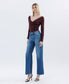 ✨ High Rise Studded Wide Leg Jeans – Lightly Distressed ✨