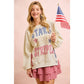 Stars & Stripes Patch Sweatshirt