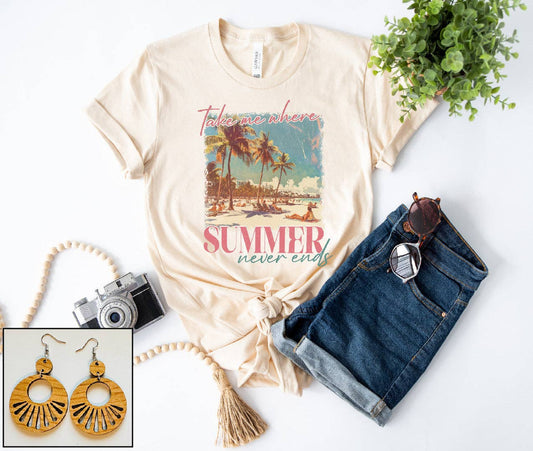 Summer Never Ends Tee