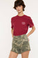 KanCan High Rise Camo Print Stretch Shorts