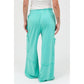 Turquoise Tide Wide Leg Cargo Pants