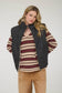 Zip-Up High Collar Quilted Fleece-Lined Puffer Vest