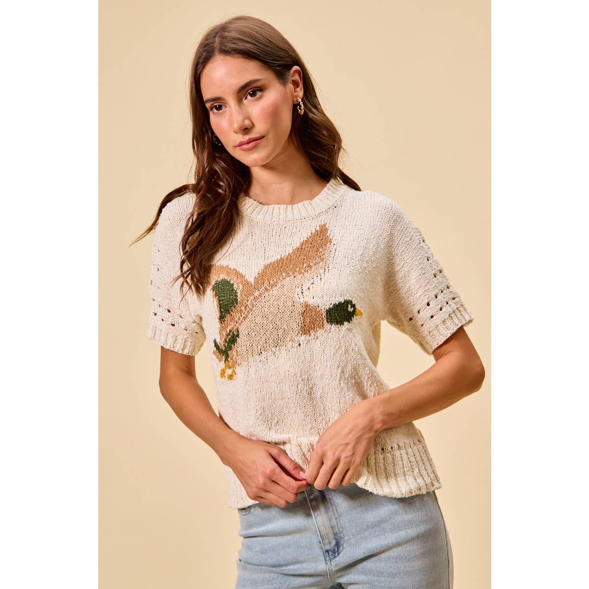 Lucky Duck Sweater Top