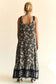 Mixed Floral Border Print Maxi Dress – Wear 3 Ways!