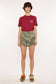 KanCan High Rise Camo Print Stretch Shorts