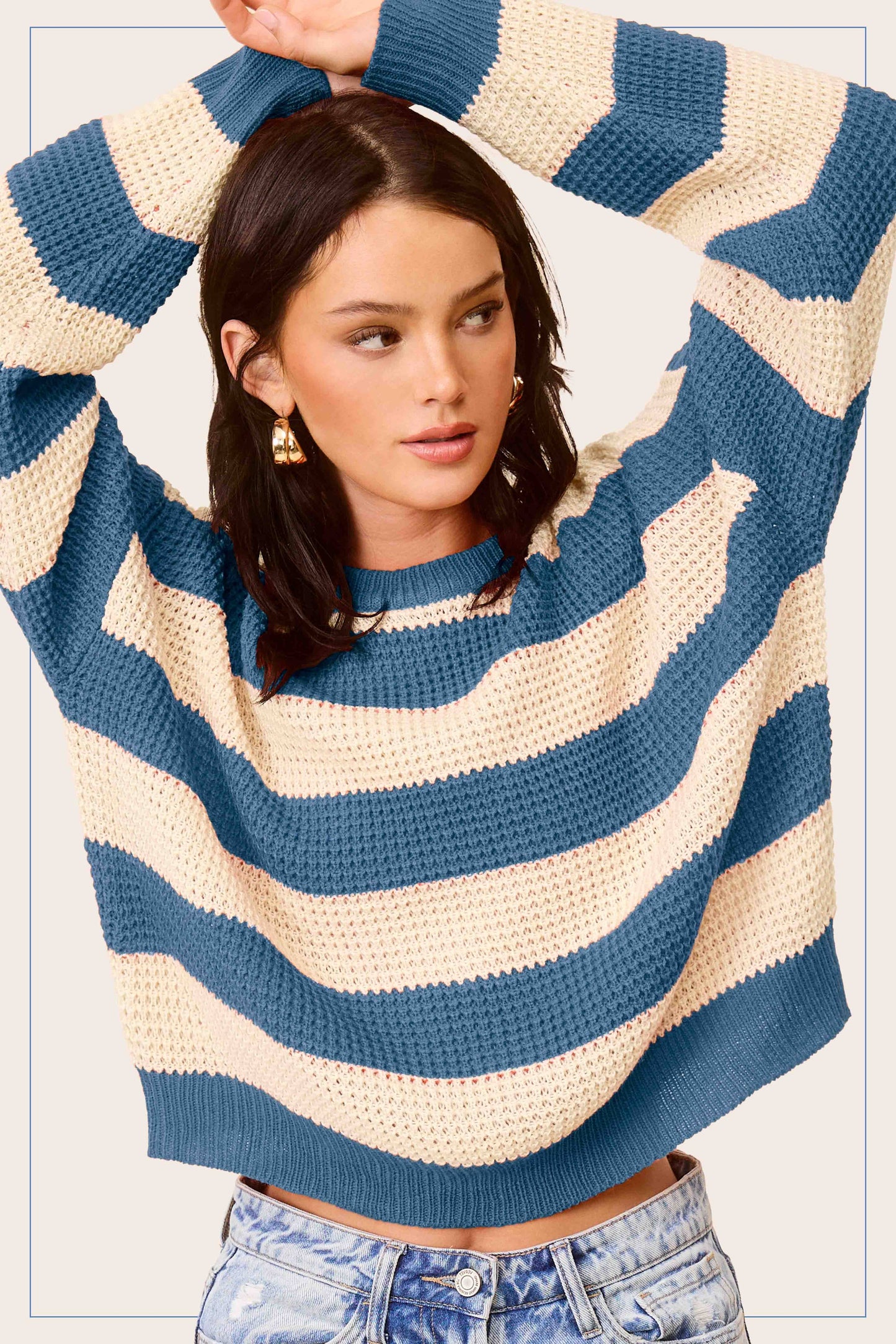 Striped Pullover Sweater