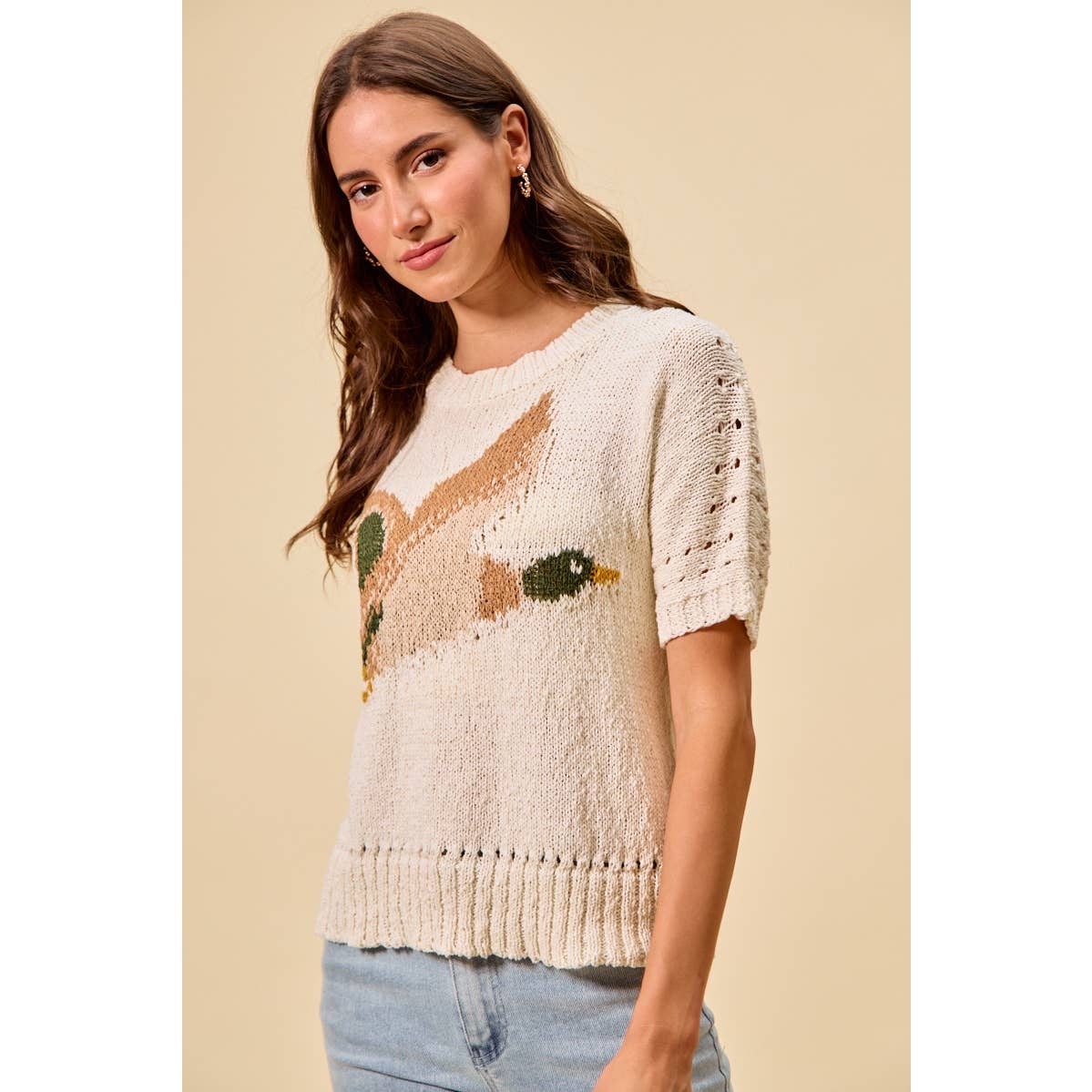 Lucky Duck Sweater Top