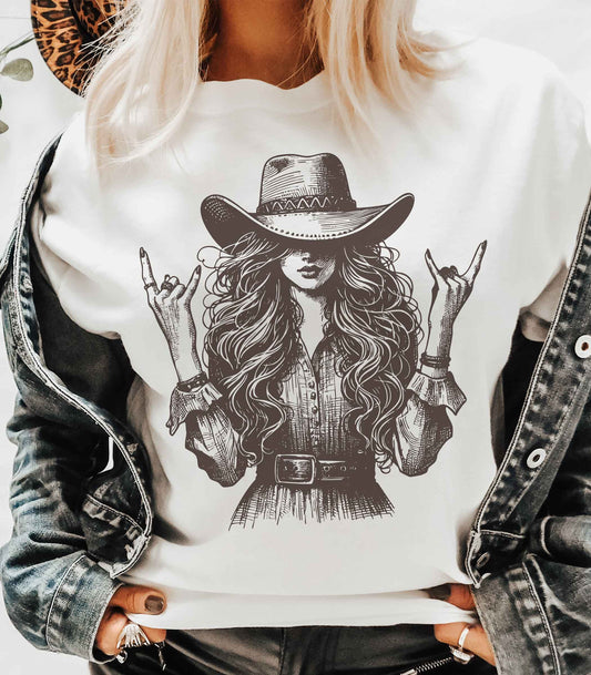 Cowgirl Rocker Tee