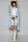V-Neck Long Sleeve Crochet Knit Weave Cardigan
