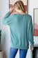 Ribbed Colorblock Top
