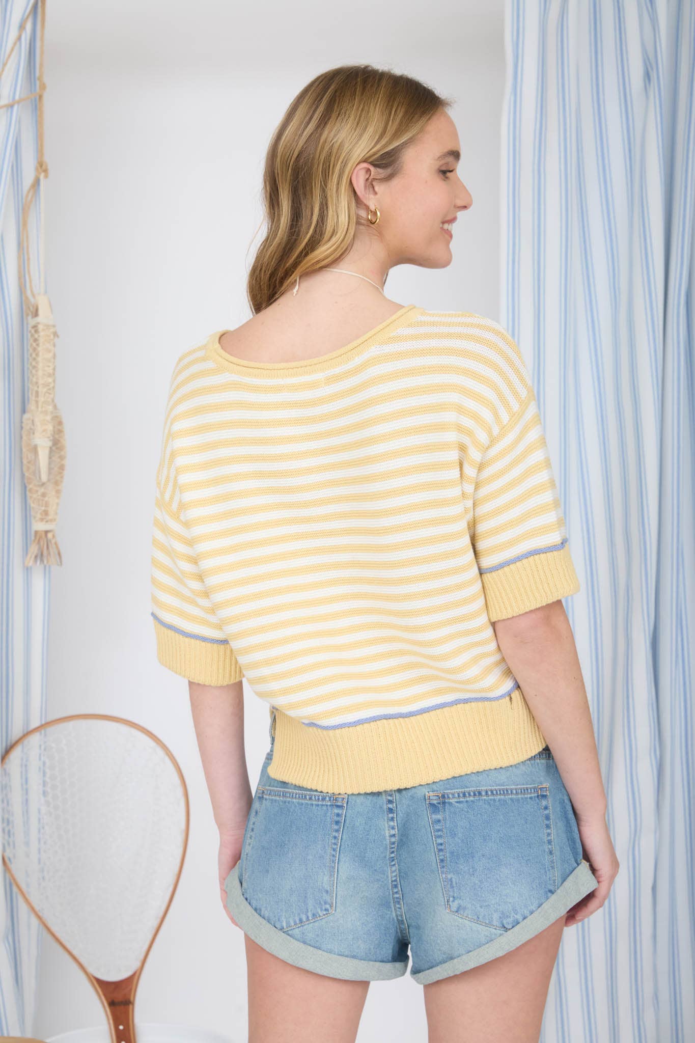 Butter Me Up Stripe Sweater