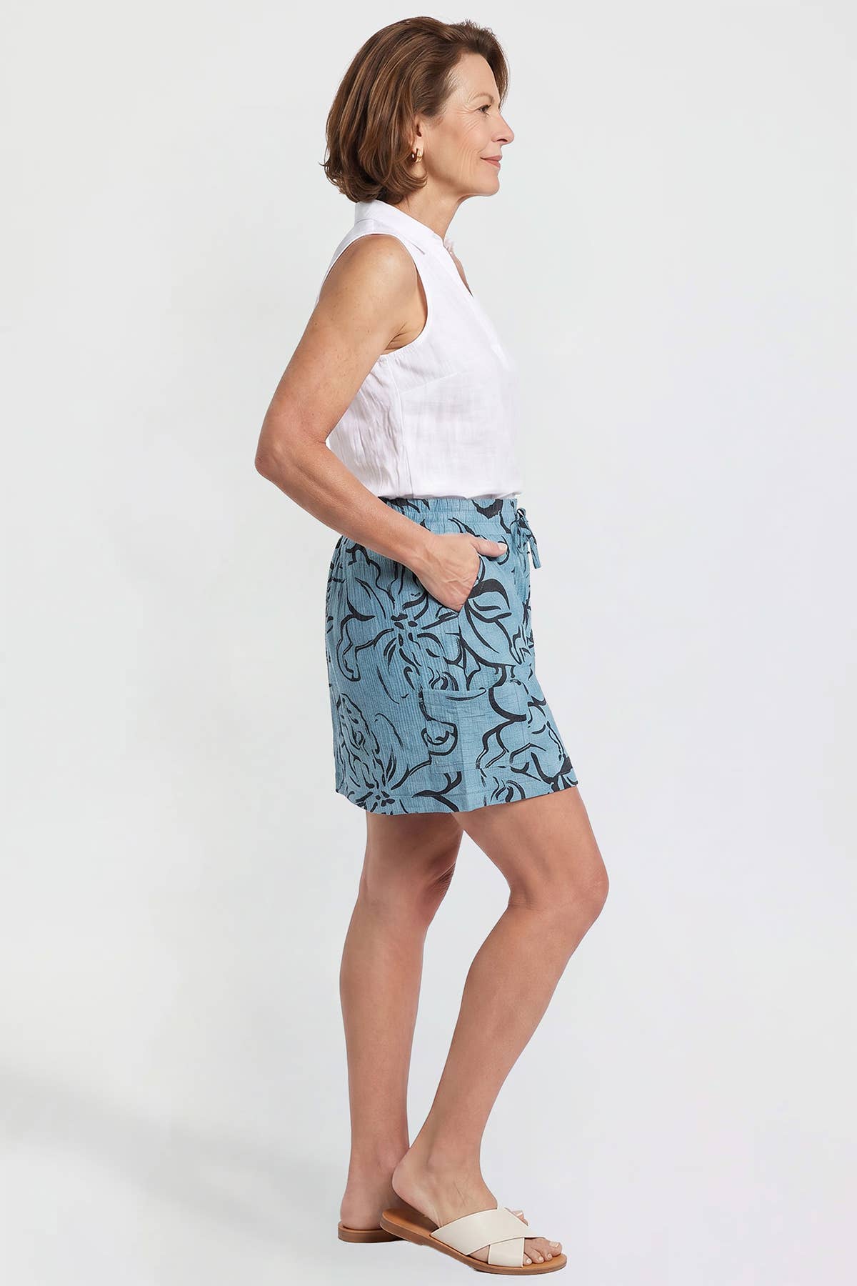 Coastal Breeze Cargo Skort