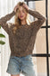 Long Sleeve Leopard Print Sweater