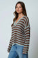 Blue Ridge Stripe Sheer Knit Sweater