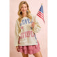 Stars & Stripes Patch Sweatshirt
