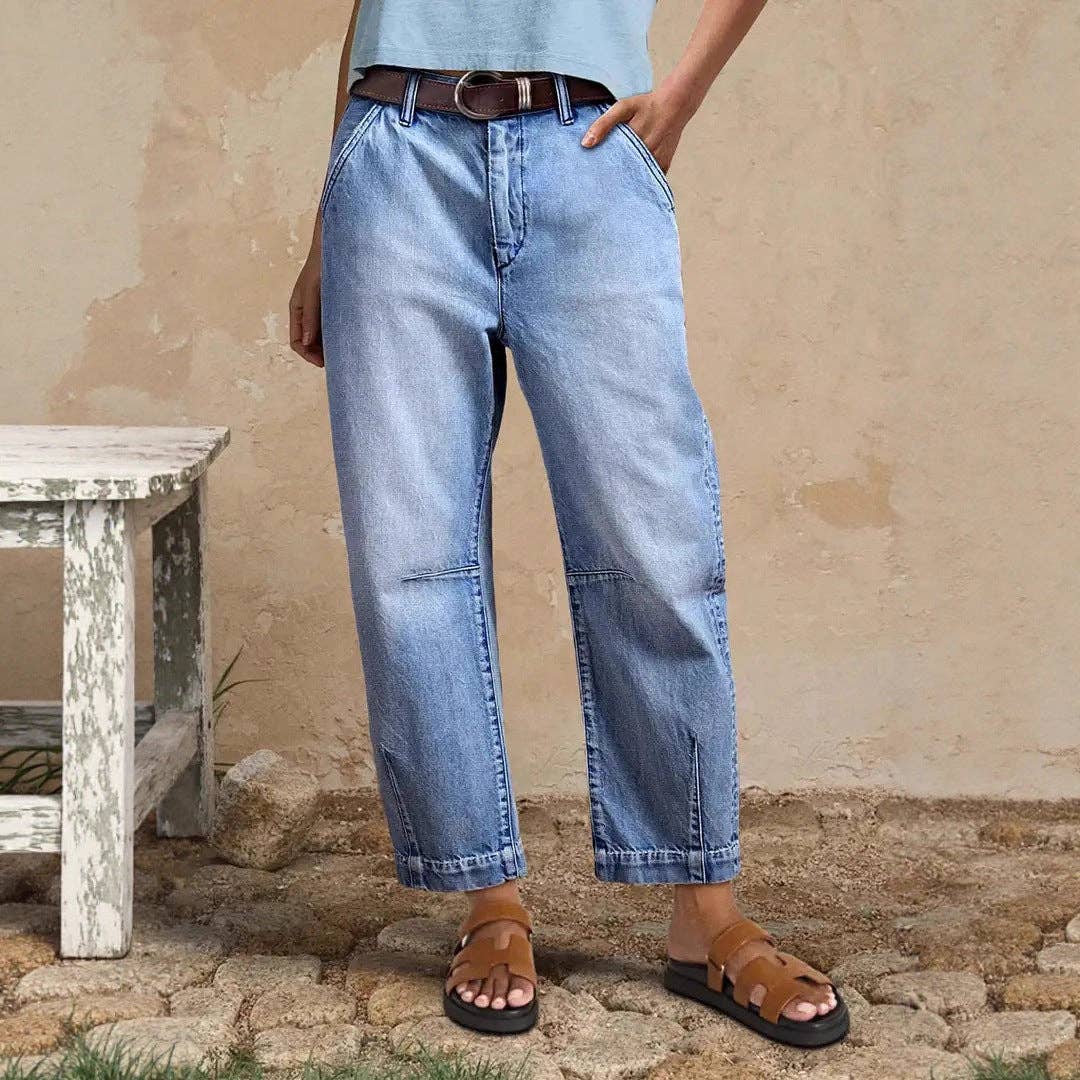 Weekend Wanderer Cropped Denim Pants