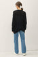 Dolman Sleeve Open Front Cardigan