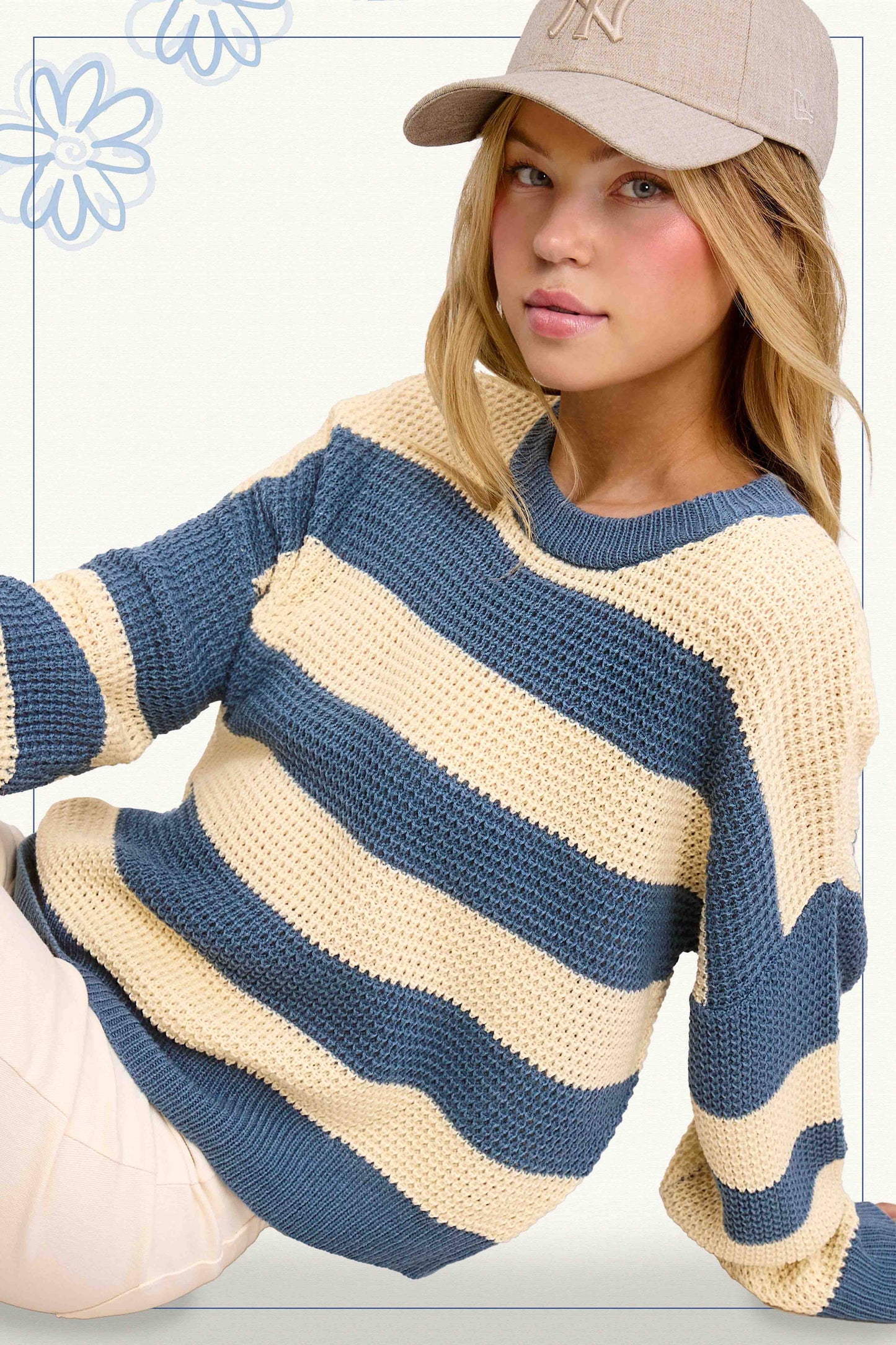 Striped Pullover Sweater