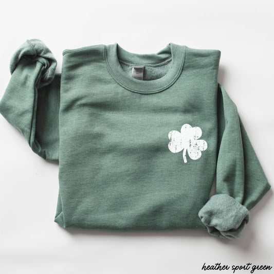 Pocket Shamrock Sweatshirt