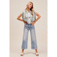 Easy Days Mid Rise Wide Leg Denim Jeans